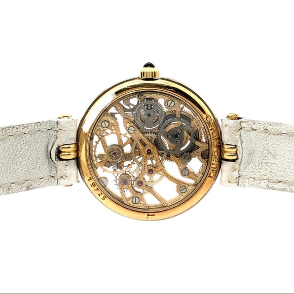 GÉRALD GENTA 26mm 18K Yellow Gold SKELETON Watch main image 6